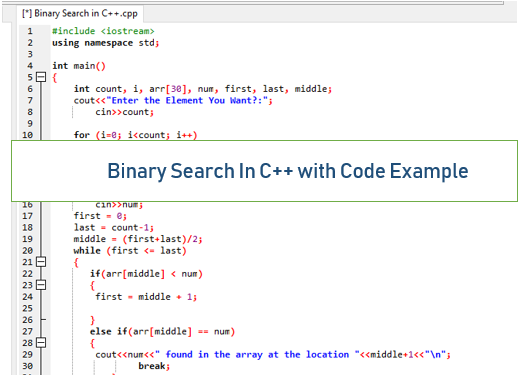 Binary Search In C With Code Example Techprofree