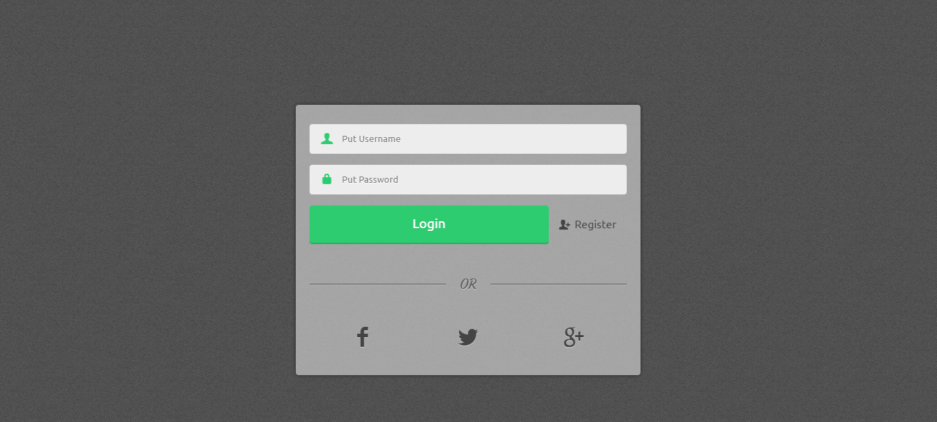 Download Login Panel in HTML5, CSS3 with Source Code - Techprofree