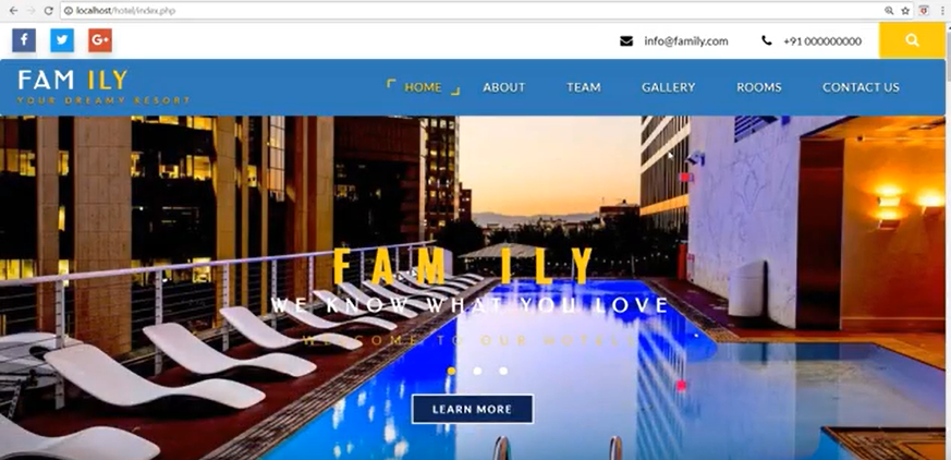 Online Hotel Reservation System in PHP with source code - Techprofree