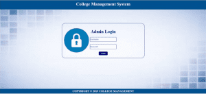 college management system project in java with source code