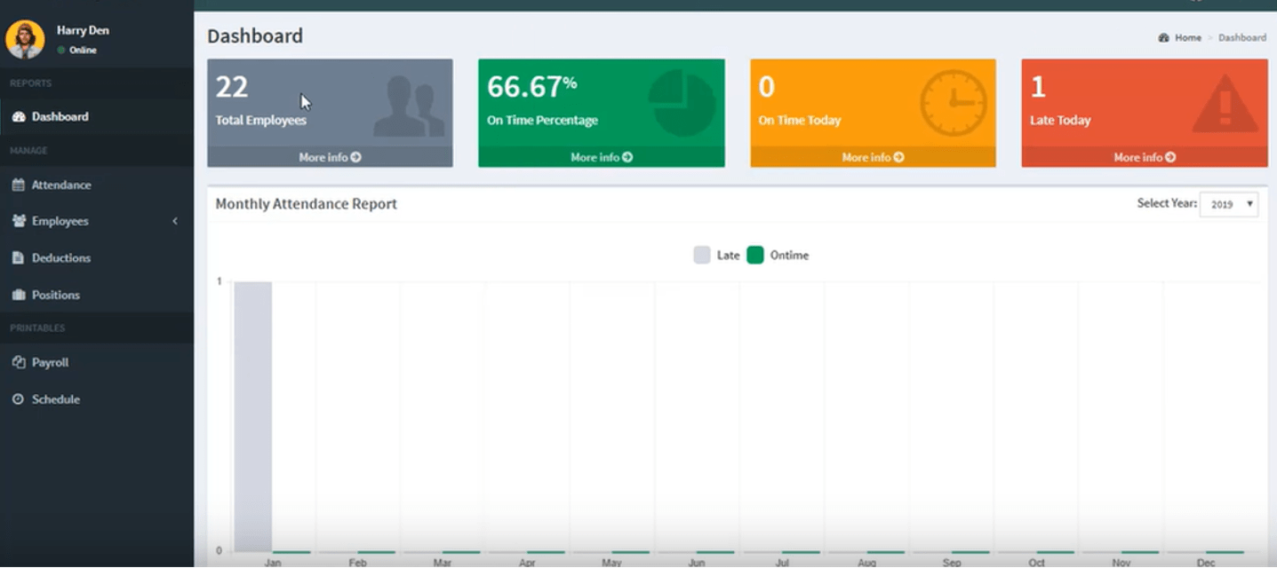 employee payroll management system project in java with source code