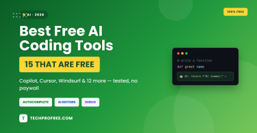 Ai coding tools feature techprofree