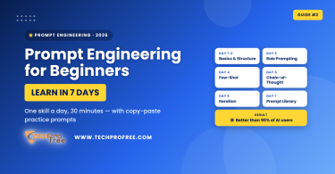 Prompt Engineering for Beginners 2026 - Techprofree