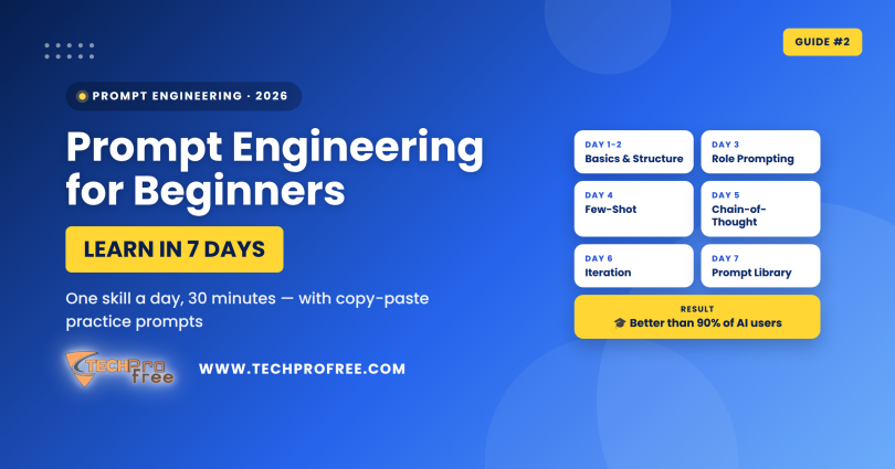 Prompt Engineering for Beginners 2026 - Techprofree