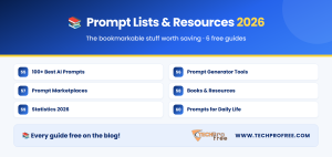 Prompt Lists and Resources 2026 - Techprofree