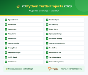 Python Turtle Projects