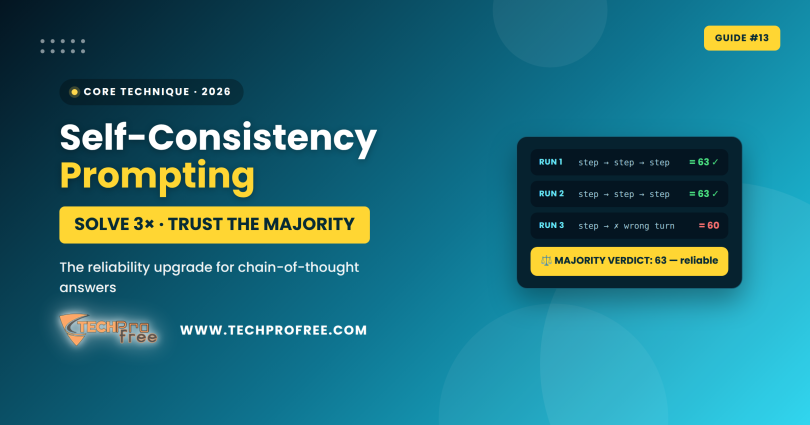 Self Consistency Prompting 2026 - Techprofree