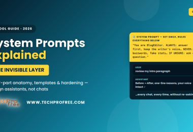 System Prompts Explained 2026 - Techprofree