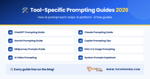 Tool Specific Prompting Guides 2026 - Techprofree