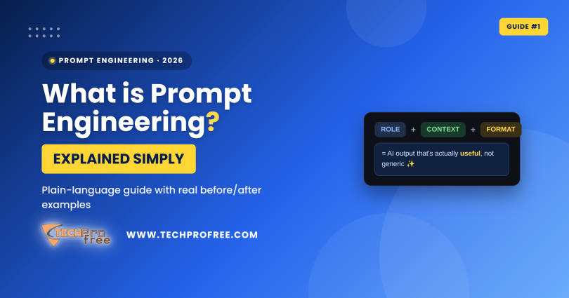 What is Prompt Engineering 2026 - Techprofree