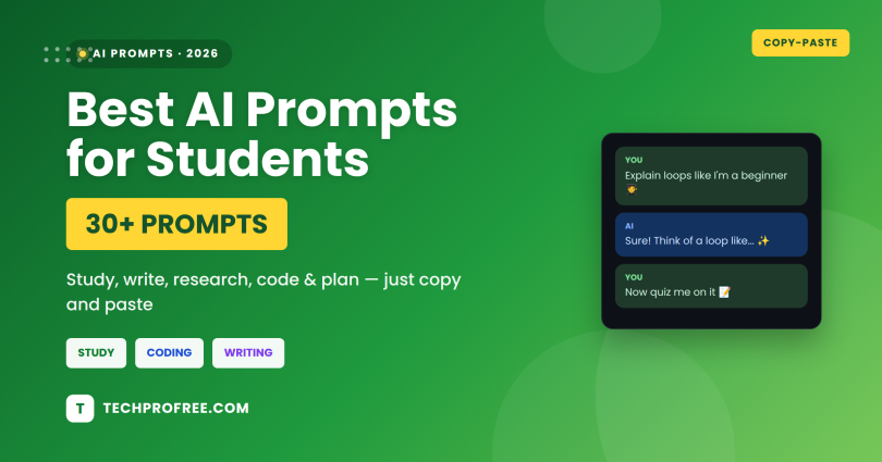 ai prompts for students 2026